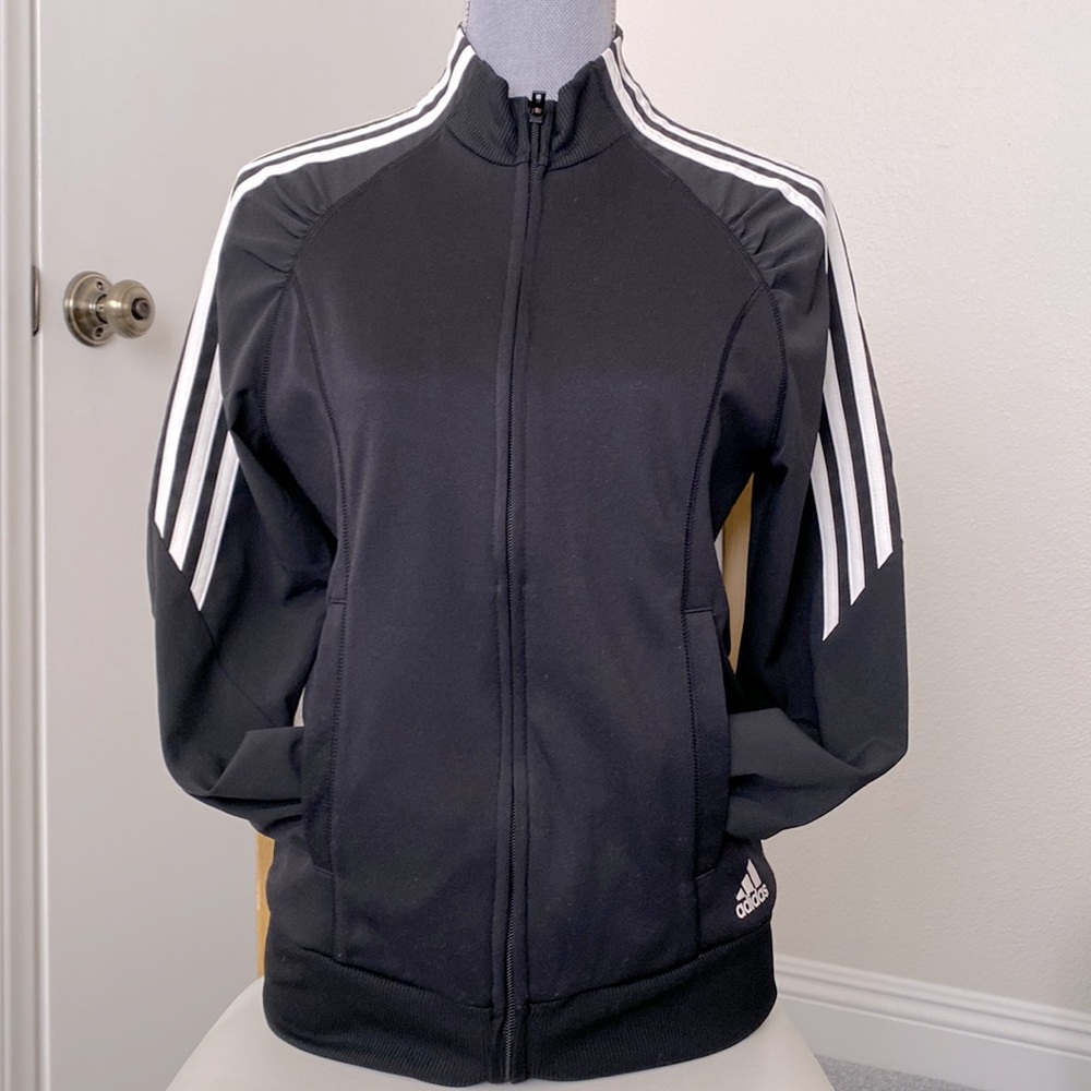 Adidas climacool track jacket medium black